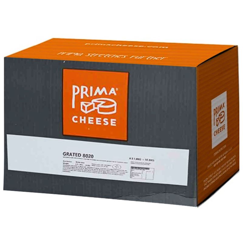 Prima Cheese 80/20 6x1.8kg Red Tape