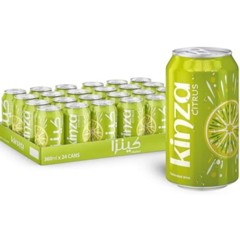 Kinza Citrus Can 24x360ml