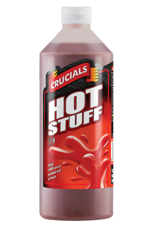 Crucials Hot Stuff Chilli Sauce 1L
