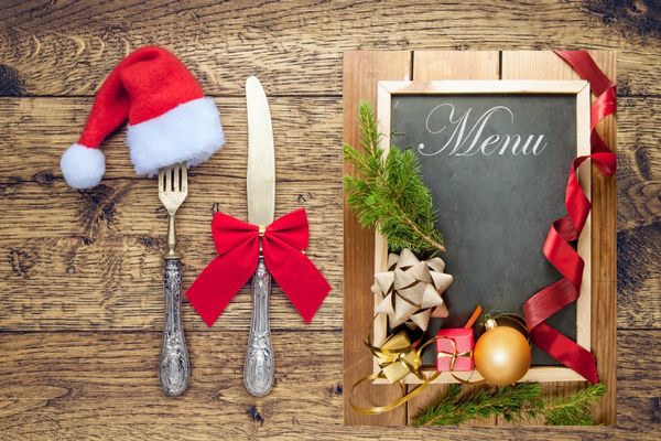 Christmas menu