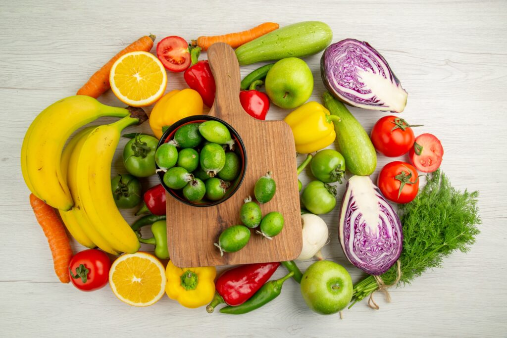 Fresh Vegetables and Fruits